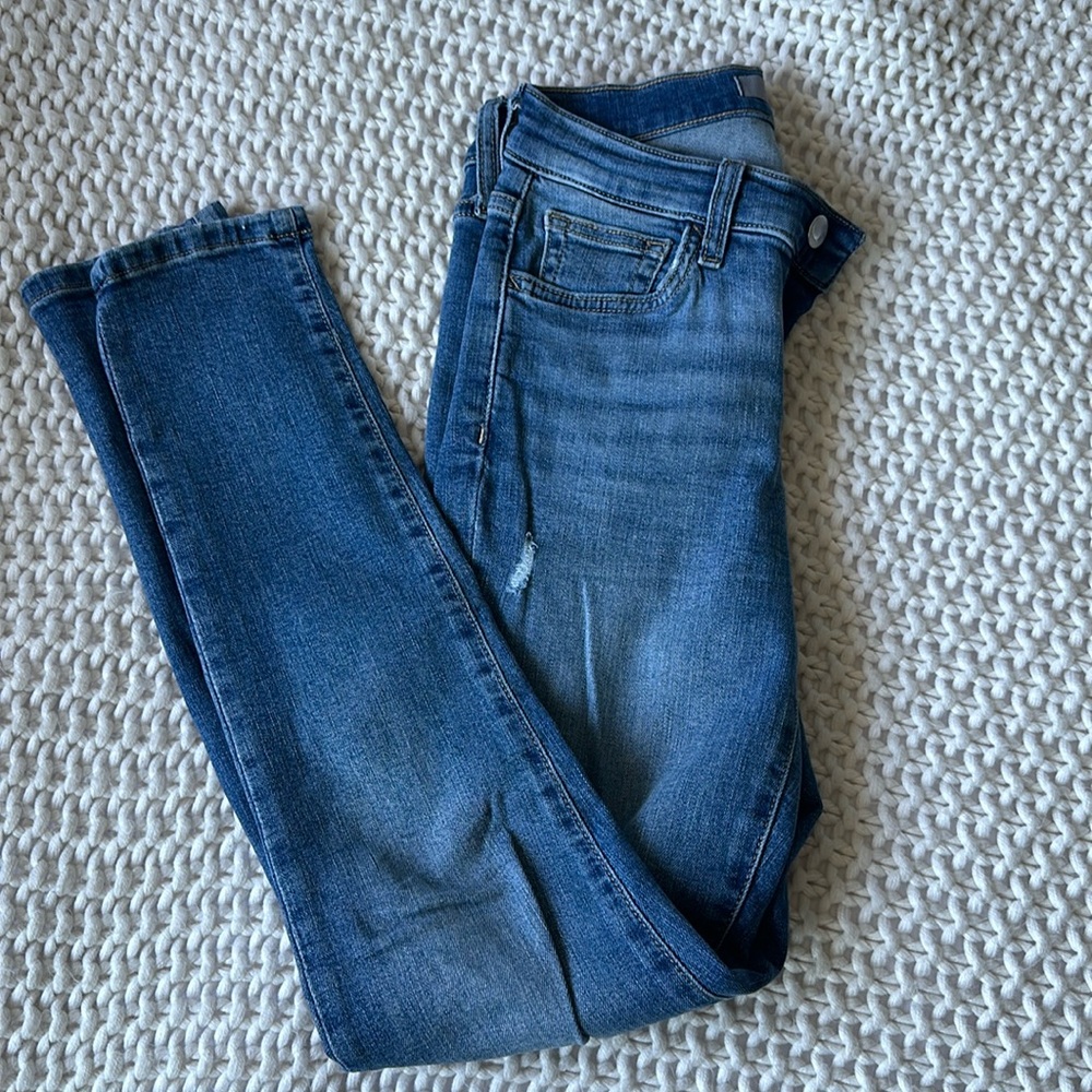 Joes distressed skinny jeans
